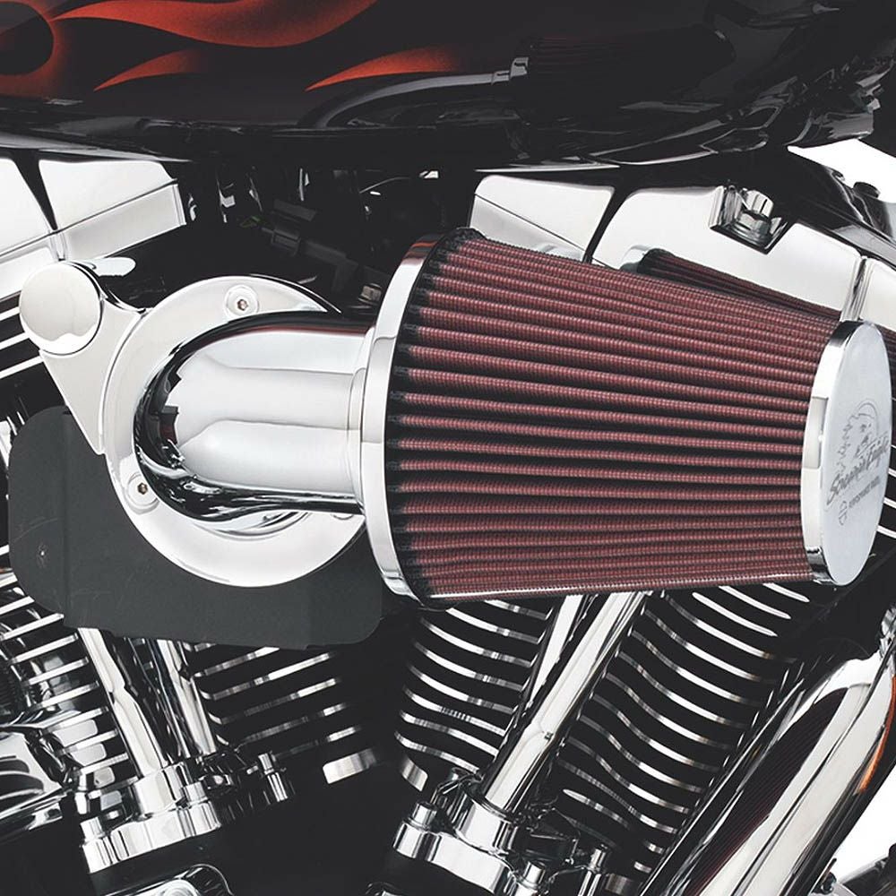 ハーレー、ツインカムエンジン用エアクリーナー