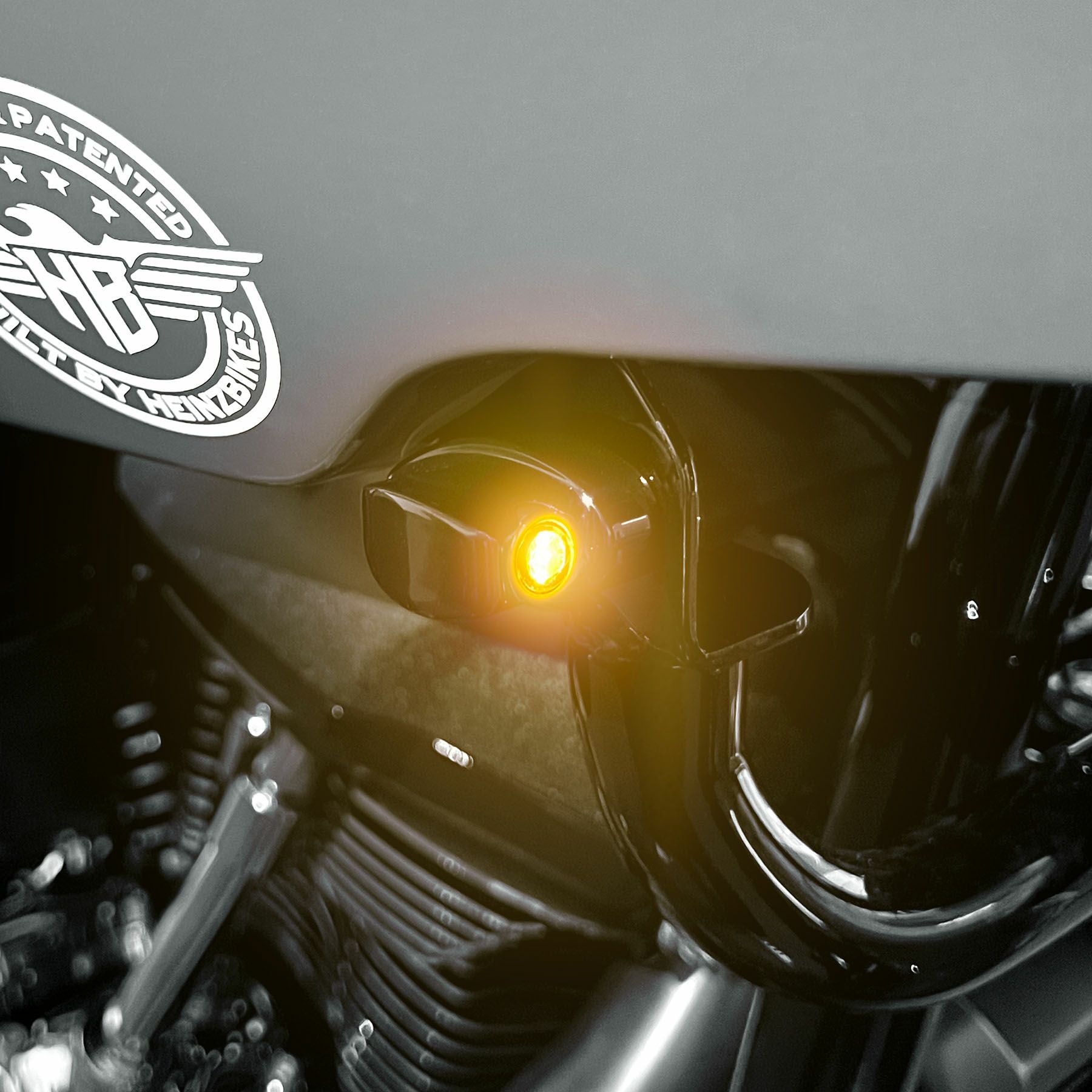 ハーレー、クルーザー、ソフテイル用ライト＆ウインカー