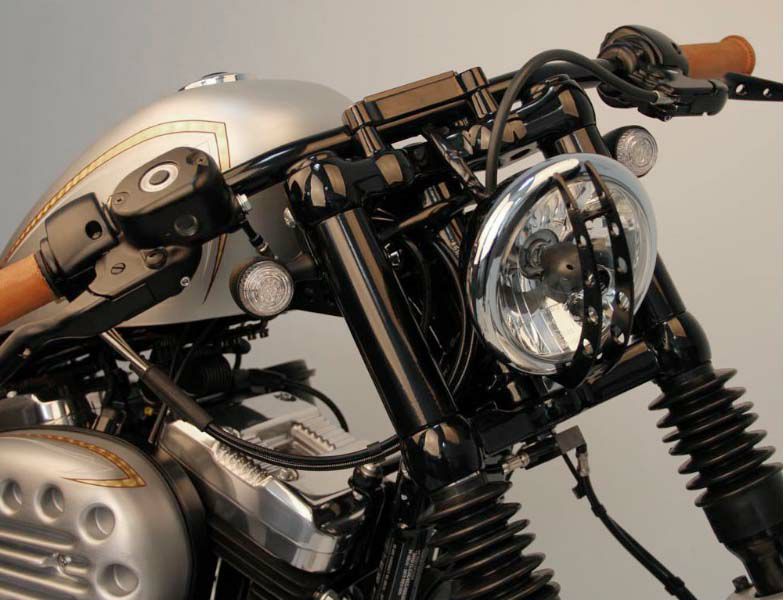 MCS フォークシュラウド 39mmフォーク用 ブラック スポーツスター