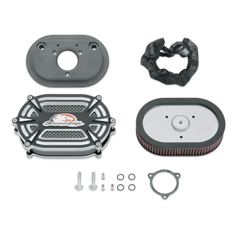 ☆スクリーミンイーグル☆エアクリーナーインサート（トリム