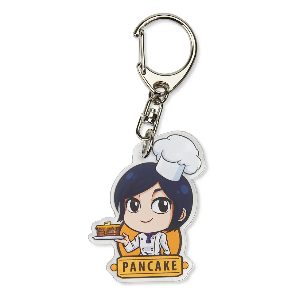 アクリルキーホルダー50×50mm【販促花子ノベルティ】