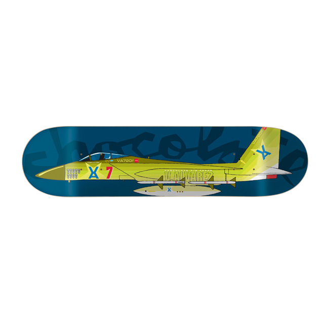 Chocolate Skateboards Deck Vincent Alvarez FIGHTER JET