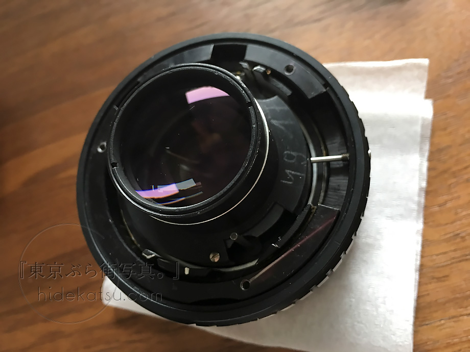 オールドレンズのレンズ清掃と必要な道具紹介。無理のない範囲で