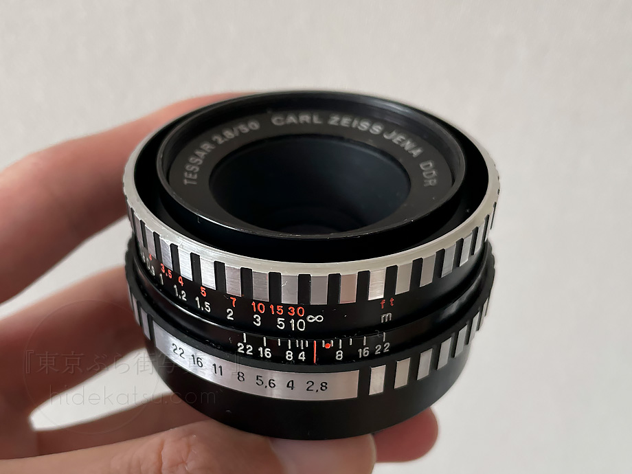 試してなかった有名どころレンズTessar 50mm のゼブラ柄と豪徳寺の寺院