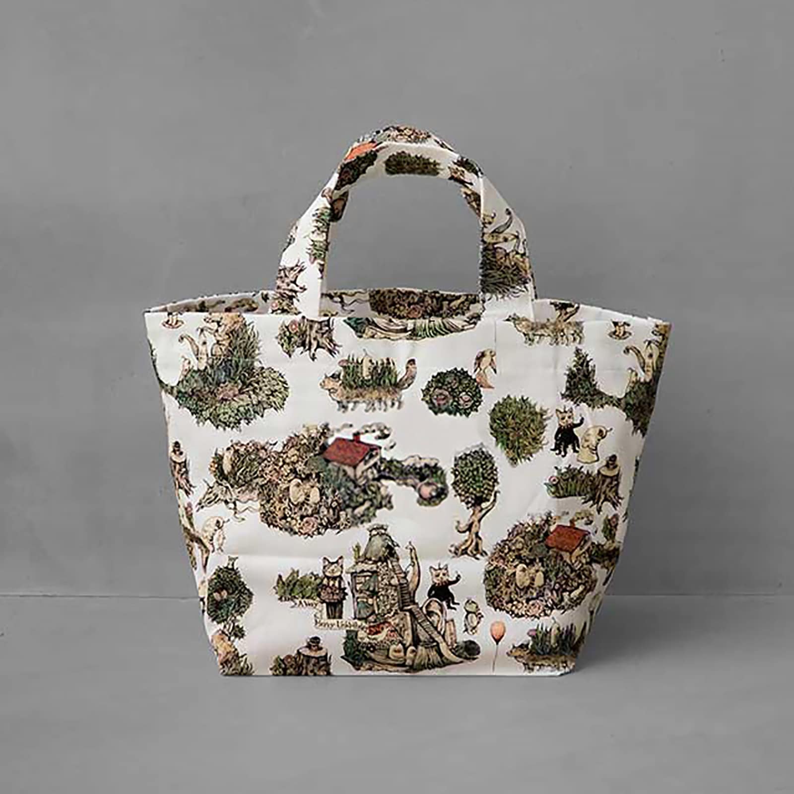 ほんやのあるまち」トートバッグ – ボリス雑貨店