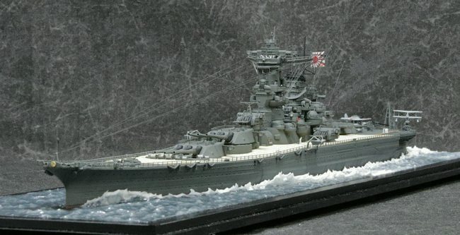 1/700戦艦「大和」【就役時】完成写真 – 艦船模型製作代行モデル
