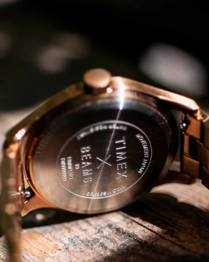 BEAMS、コッパーカラーの別注TIMEX発売 | HIGHSNOBIETY.JP（ハイスノバ