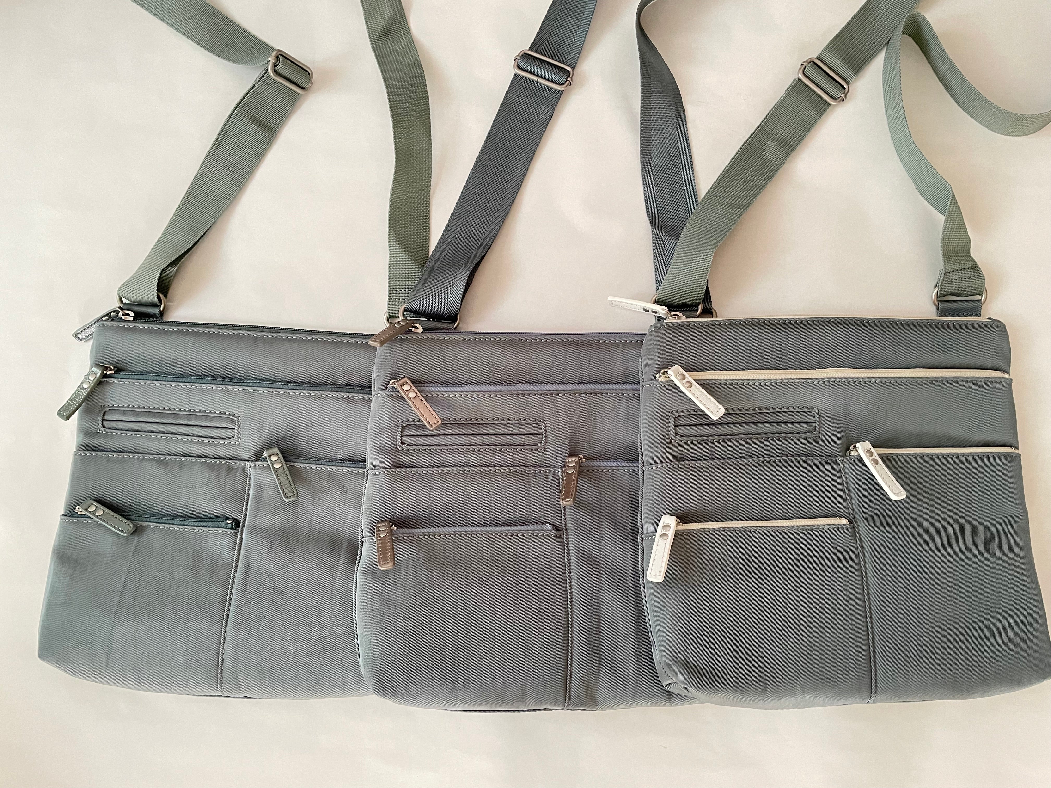 NICO - Mist x Sage | Multi-Pocket Shoulder Bag | Small – Highway