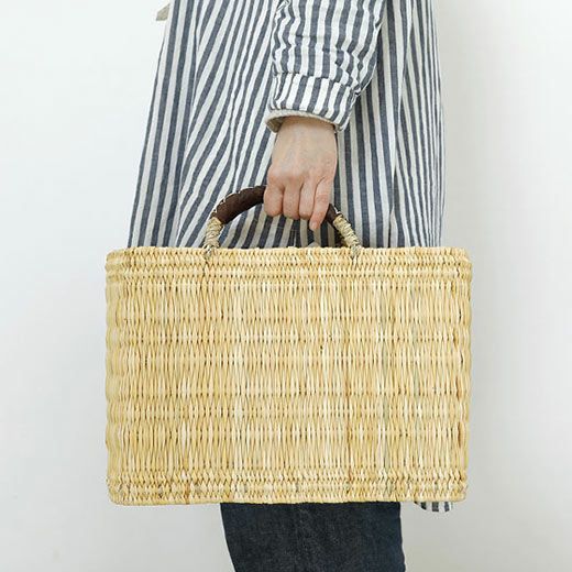 松野屋 | ストローカゴ革手 M | HIGHTIDE（ハイタイド）公式サイト