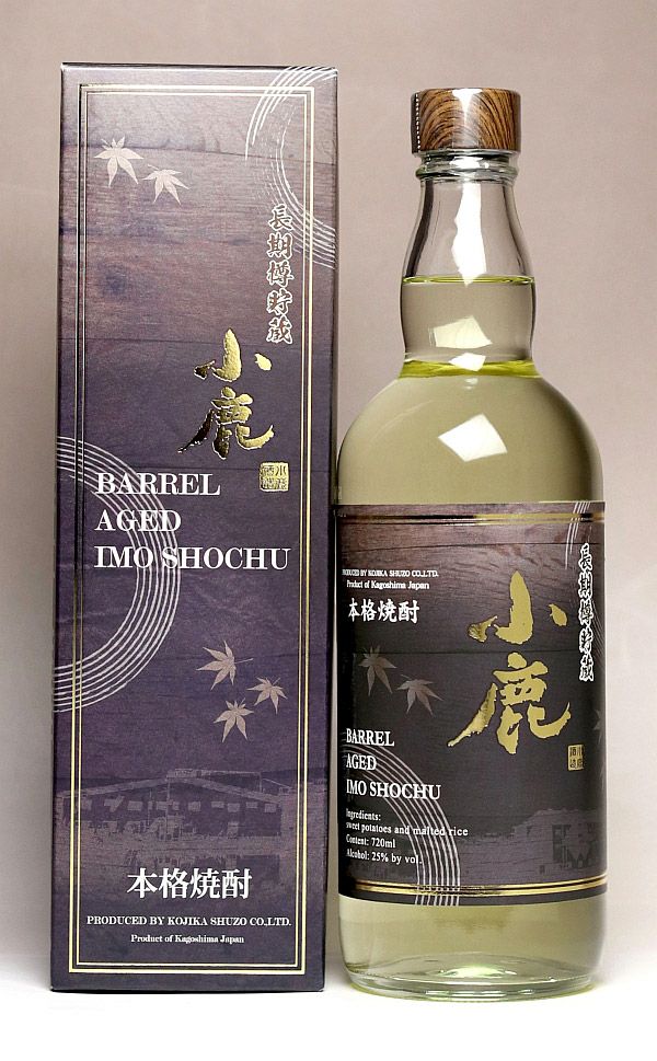 長期樽貯蔵 小鹿 25度720ml 【小鹿酒造】《芋焼酎》こじか ,| 焼酎の