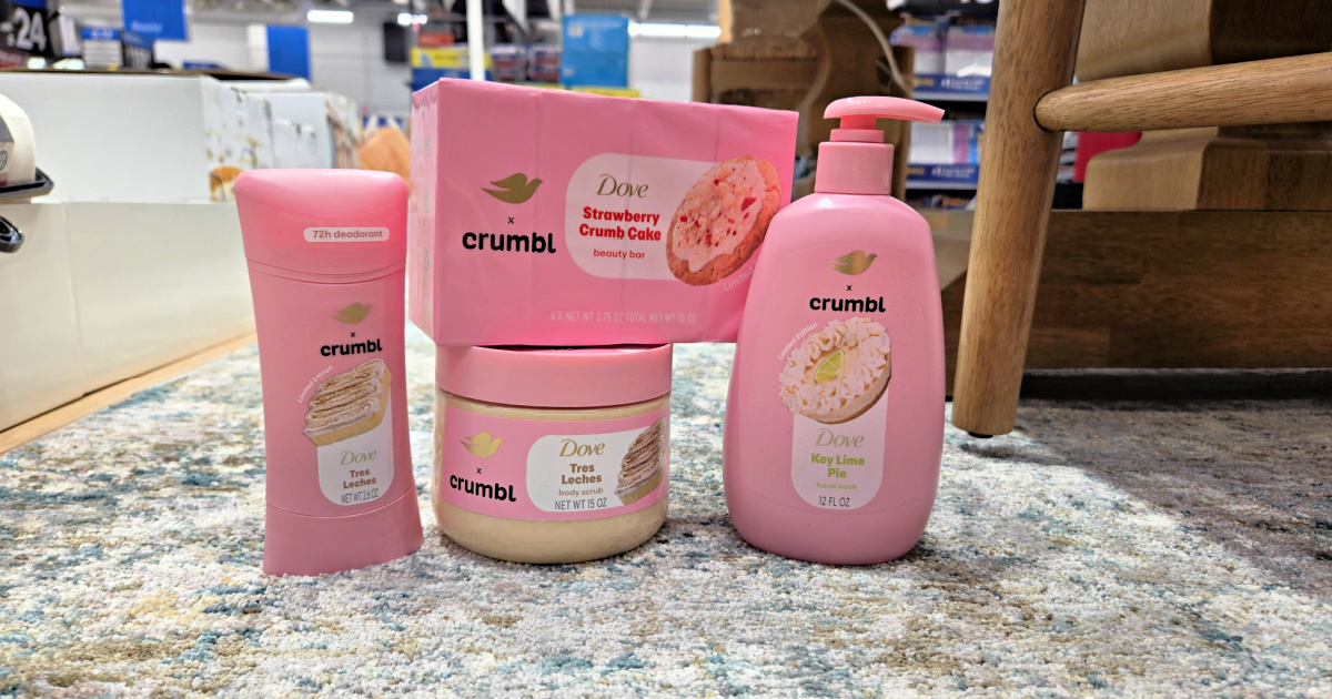 New Dove x Crumbl Key Lime Pie Scent Now Exclusively at Walmart (+