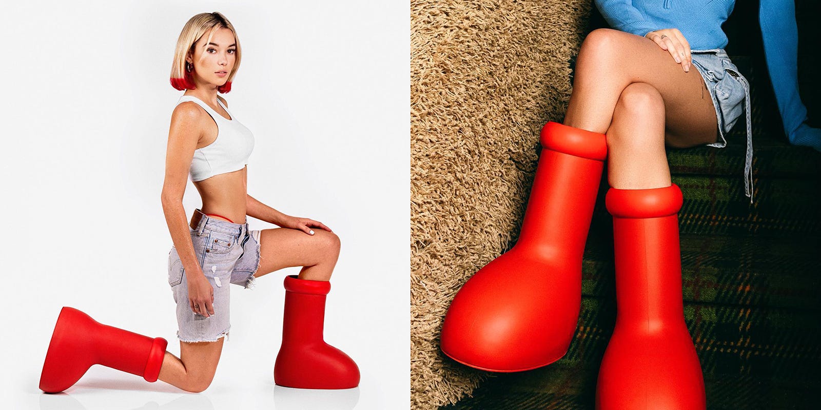 ネタ？おしゃれ？と議論勃発！ 『鉄腕アトム』風になれる赤いブーツが