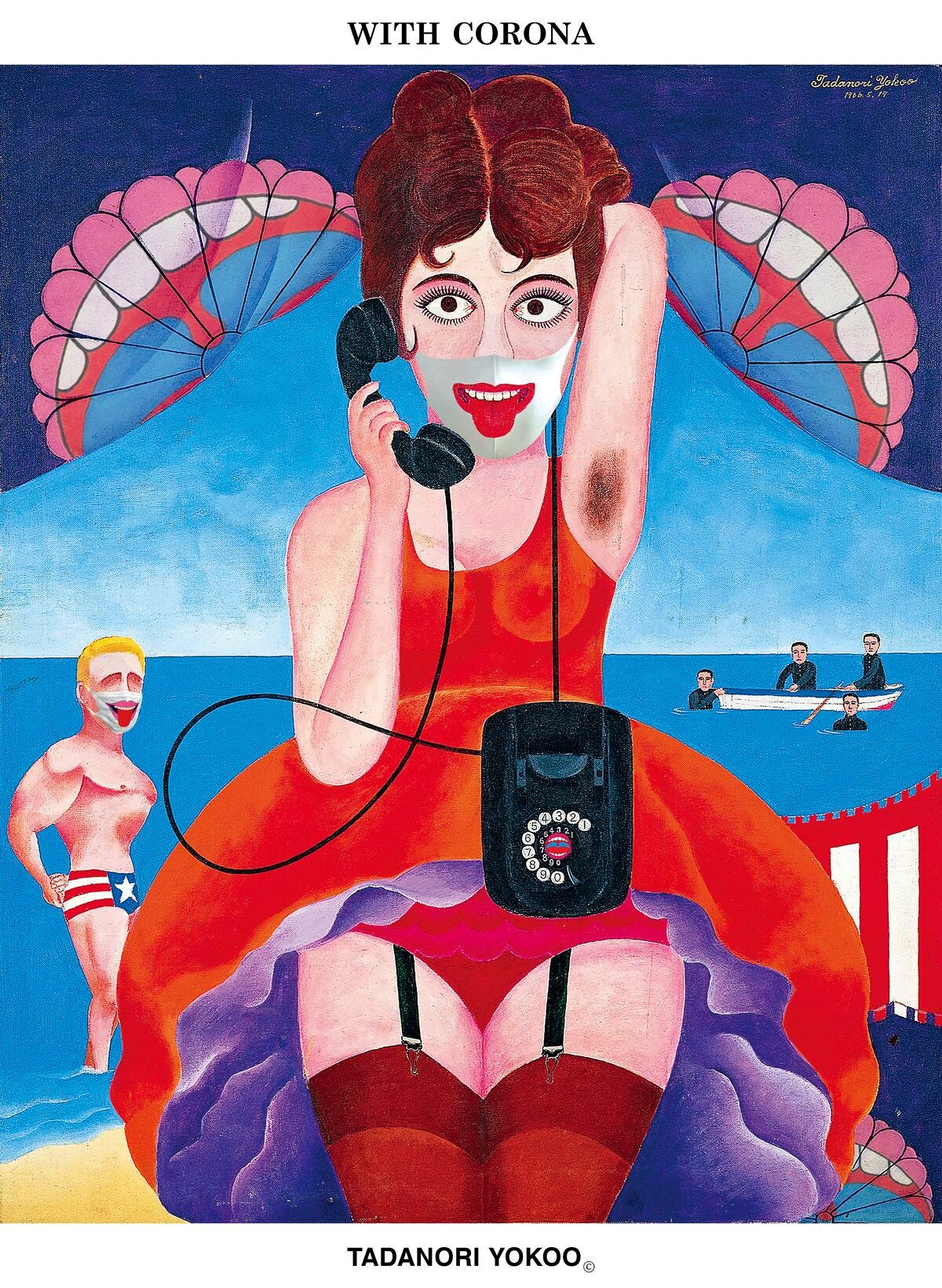 油絵 ロンロンロン 鳥の家族のティータイム 油絵 ロンロンロン 鳥の