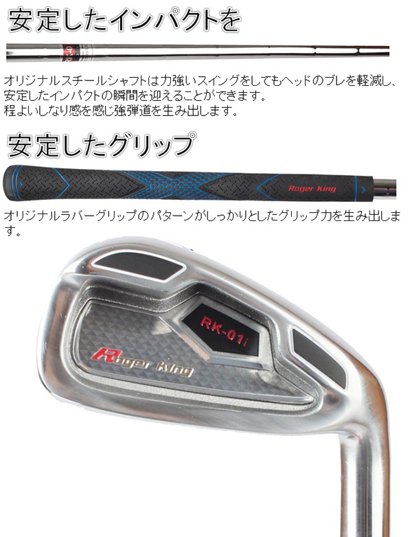 広田ゴルフ アイアン ロジャーキング RK-01i