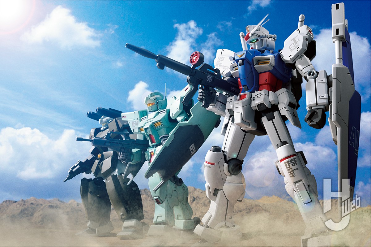 0083特集】RX-78 GP01 ガンダム試作1号機を各部のバランス調整と面の