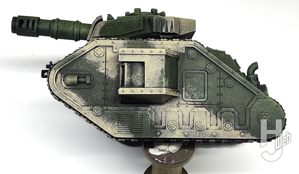 シタデルカラー＆スポンジで迷彩＆ウェザリング表現！「レマン＝ラス