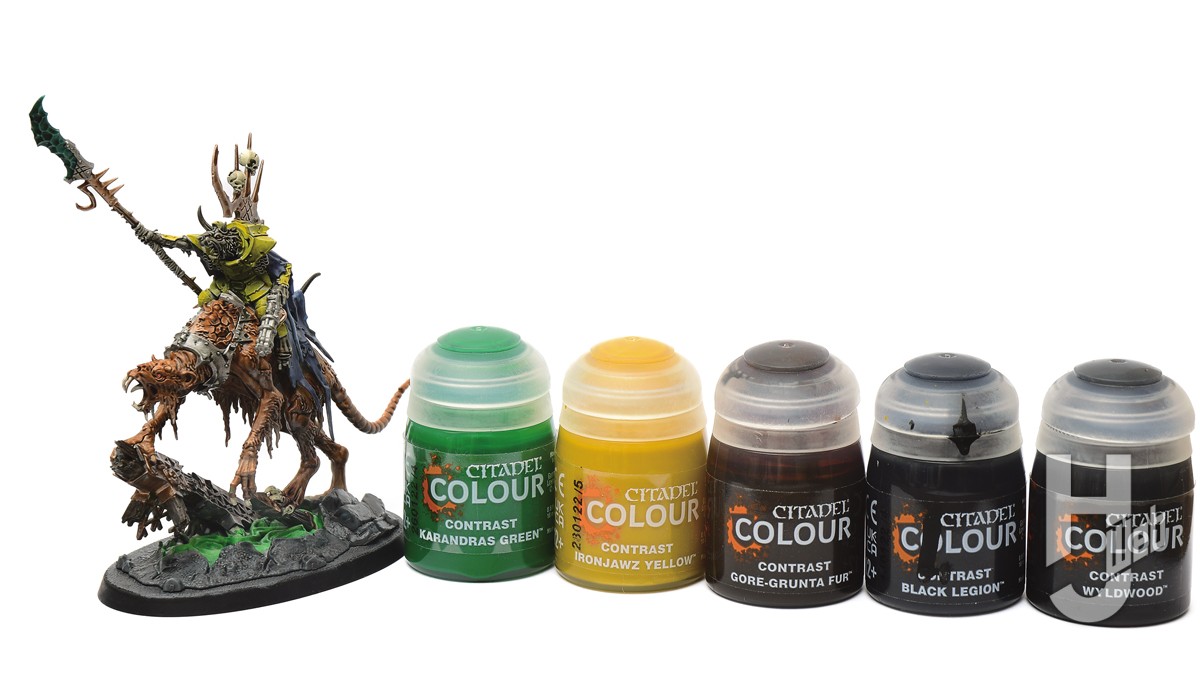 シタデルカラーで手早く塗装！缶スプレー＋筆塗りでお気に入りの