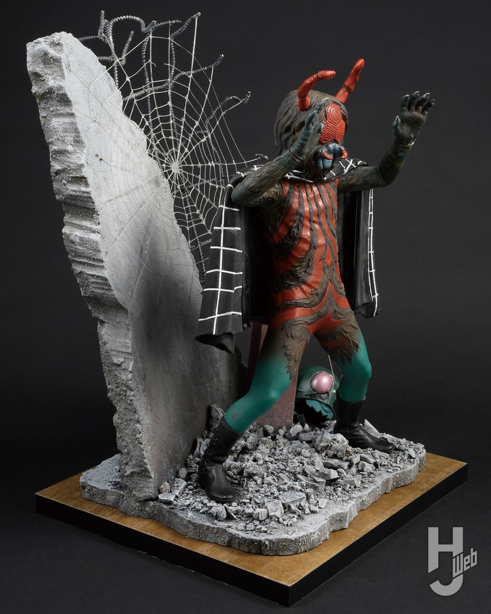 初代『仮面ライダー』一番最初のショッカー怪人「蜘蛛男」を製作