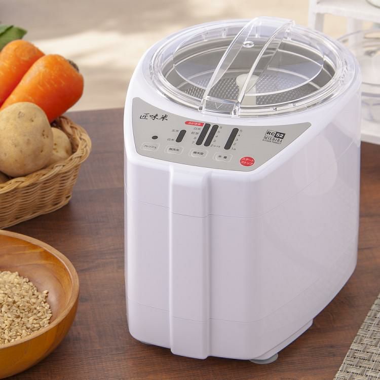 山本電気 精米機 家庭用 MB-RC52W ホワイト（ラッピング不可