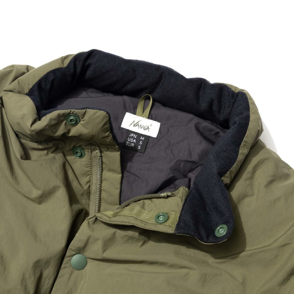 ナンガ シュラフ 別注モデル ウェザーライトダウンジャケット オリーブ