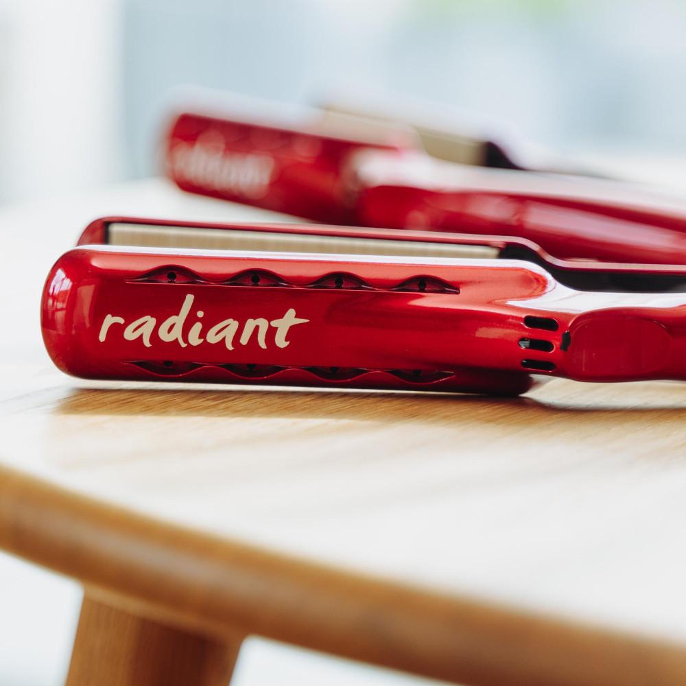 ラディアント シルクプロアイロン ストレート 正規販売店 シリアル付き