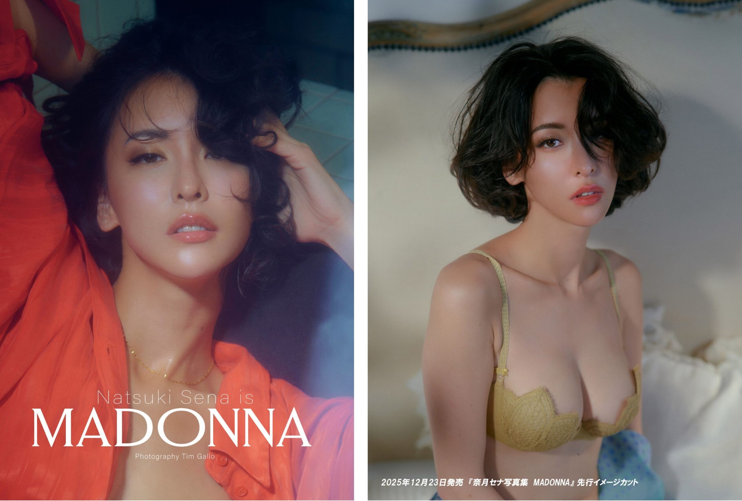 セクシーなランジェリー姿に釘付け！女優・グラビアモデルの奈月セナ