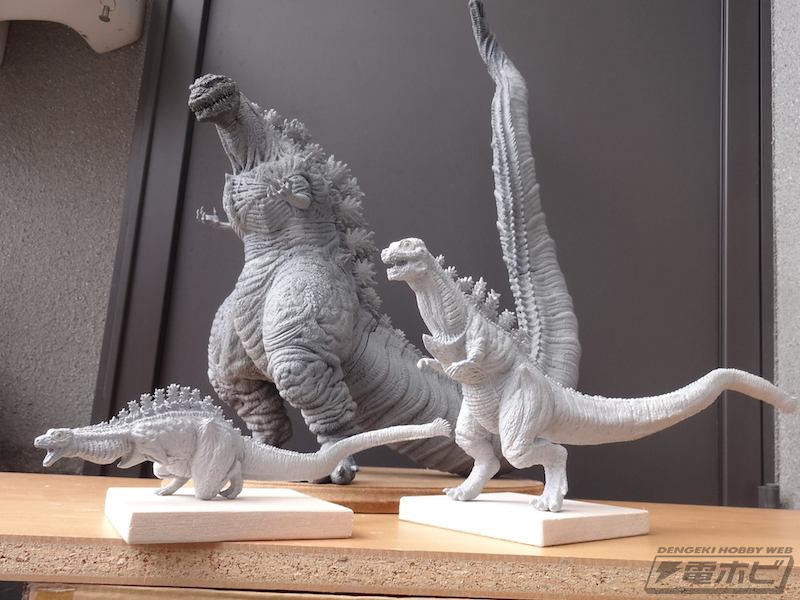 東宝怪獣コレクション」に『シン・ゴジラ』の変化過程を完全再現した