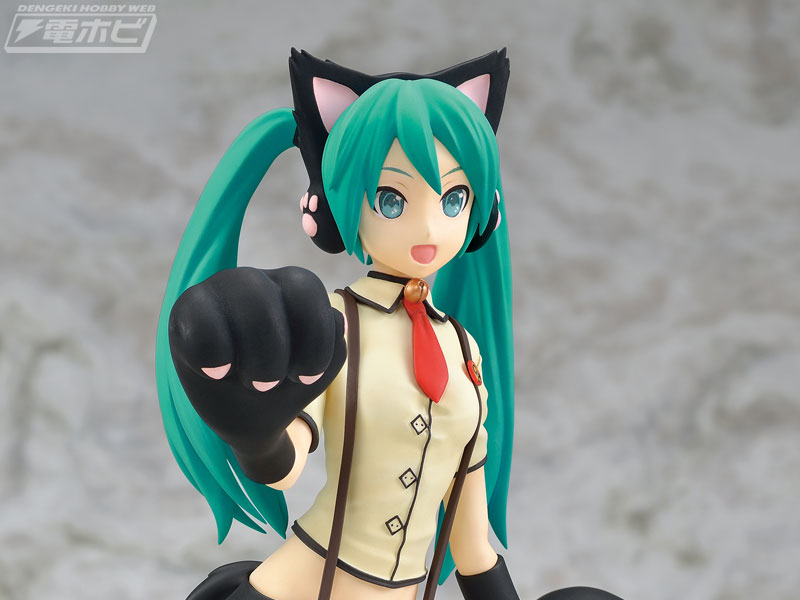 にゃんこミク」がスーパープレミアムフィギュアになってセガプライズに