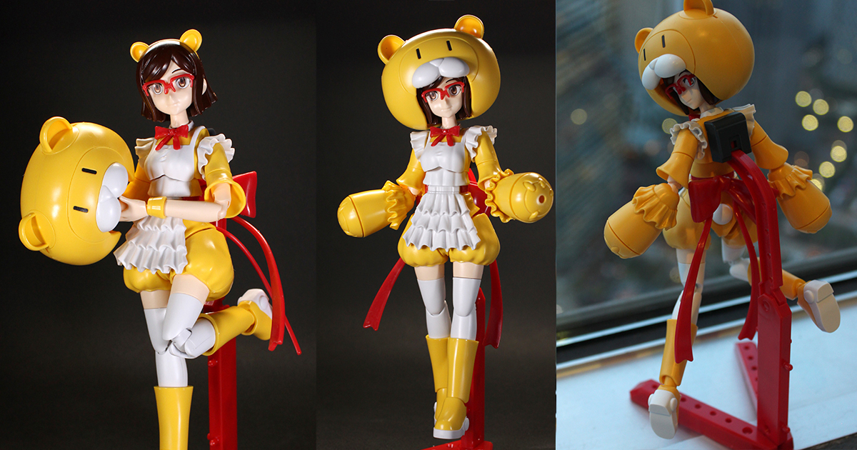 ガンダムビルドファイターズ連載／ガンプラ新作レビュー】HGBF 1/144