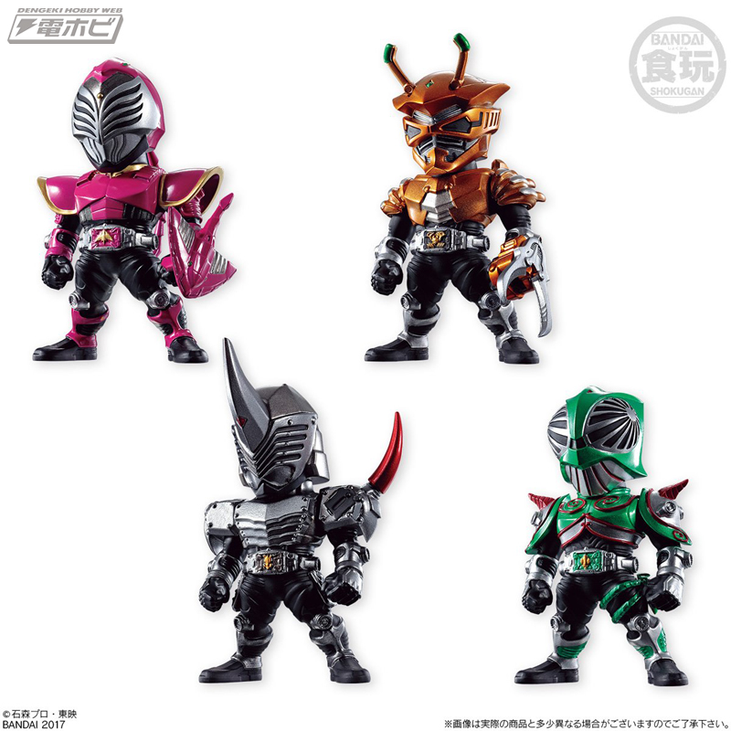 仮面ライダー龍騎』のライダー15体セットが「CONVERGE KAMEN RIDER