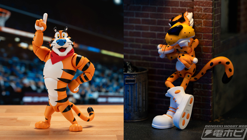 ケロッグ「トニー・ザ・タイガー」とチートス「チェスター・チーター