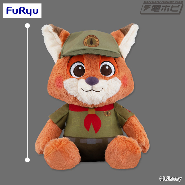 ズートピア』のニック・ワイルドが「WE LOVE YOU!」シリーズでプライズ