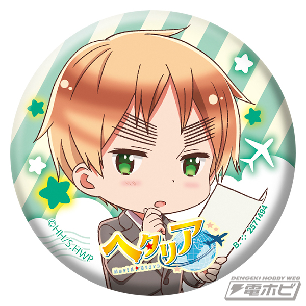 輝く笑顔が世界の国々をつなげる！『ヘタリア World☆Stars』の缶