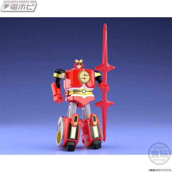 組立済 忍者戦隊カクレンジャー 隠代将軍 ミニプラ 希少 レア 組立済