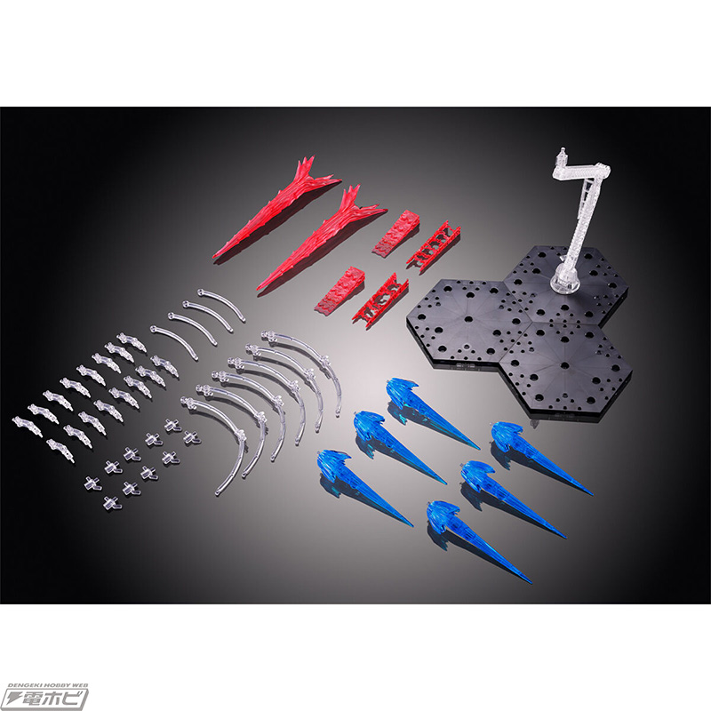 ガンプラ「RG Hi-νガンダム用 フィン・ファンネルエフェクト」が登場