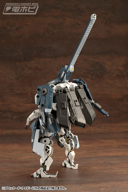 コトブキヤの人気プラモデル『ヘキサギア』に巨体大型砲撃戦闘