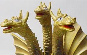 キングギドラ ソフビ・山勝【41】 | ホビービルドプラスキングギドラ