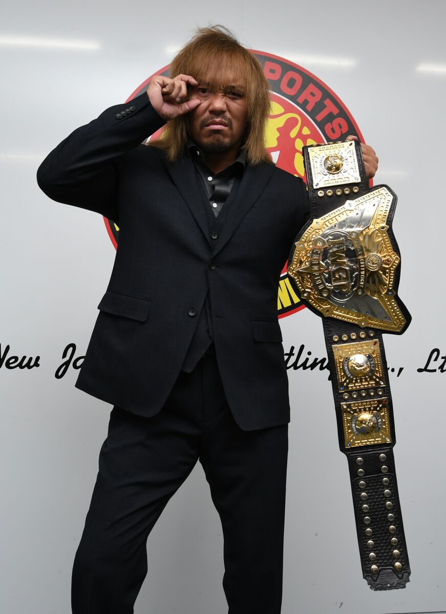 内藤哲也、2・24札幌大会でのIWGP世界ヘビー級戦向け