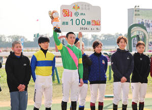 シンザン記念】5日に100勝達成の吉村誠之助騎手「王道の競馬が