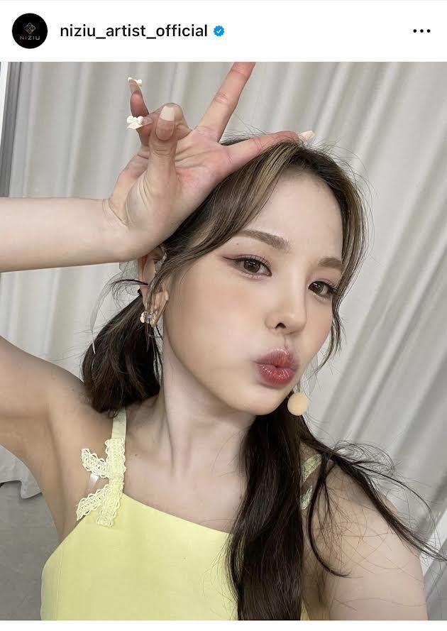 破壊力えっぐい」NiziU・マコ、イエローワンピが良く似合う！自