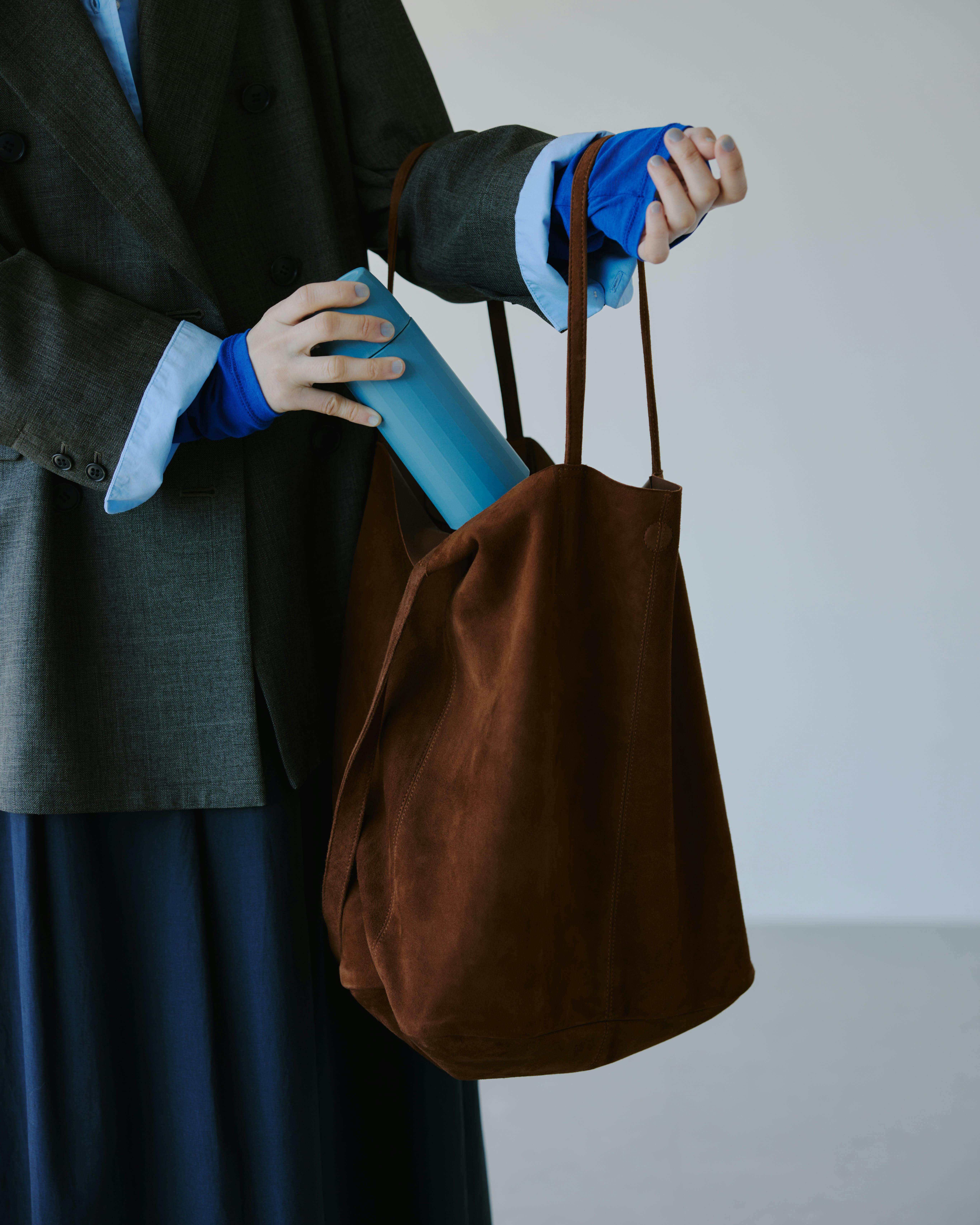 Morphée / モルフェ / オイルスエードレザーバッグ（Lサイズ） - 北欧