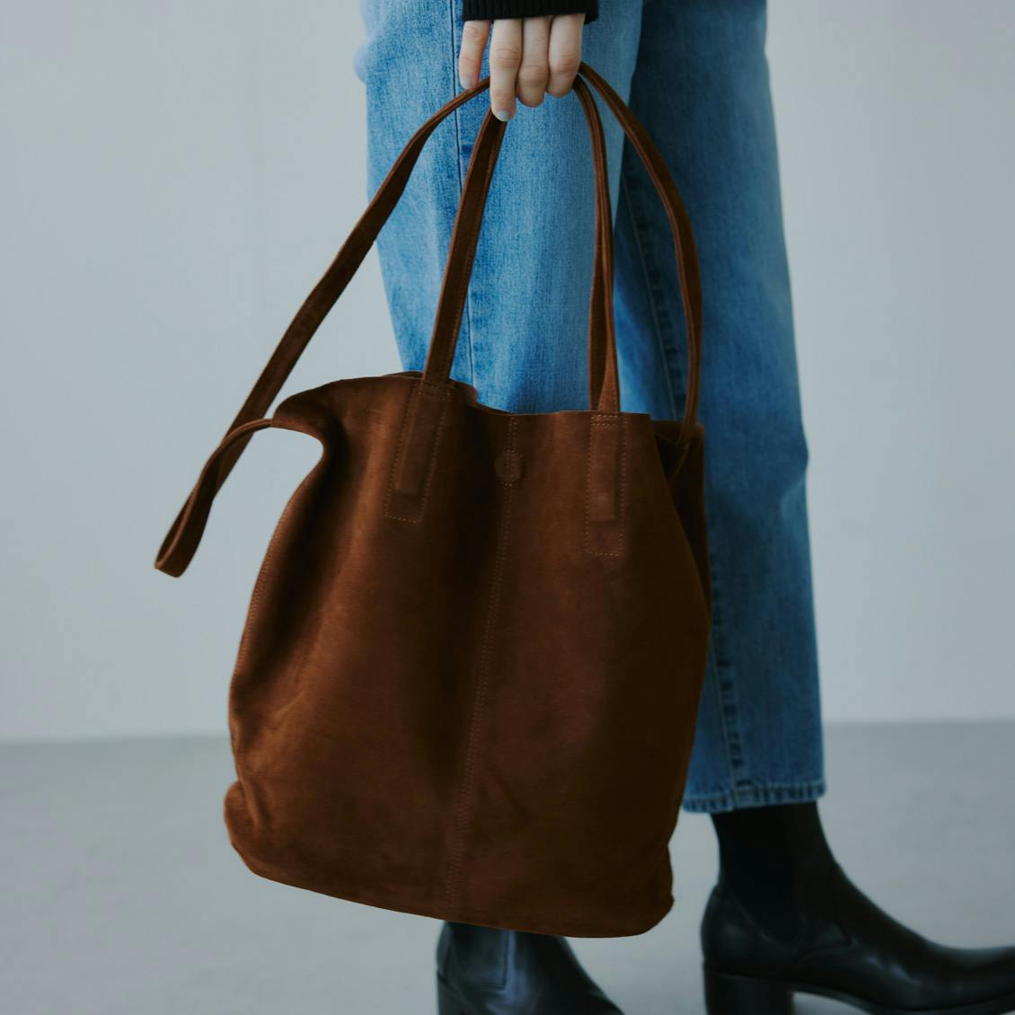 Morphée / モルフェ / オイルスエードレザーバッグ（Mサイズ） - 北欧