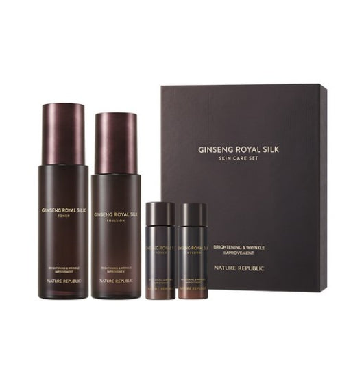 Nature Republic] Ginseng Royal Gold Silk Set | The best Skin Care