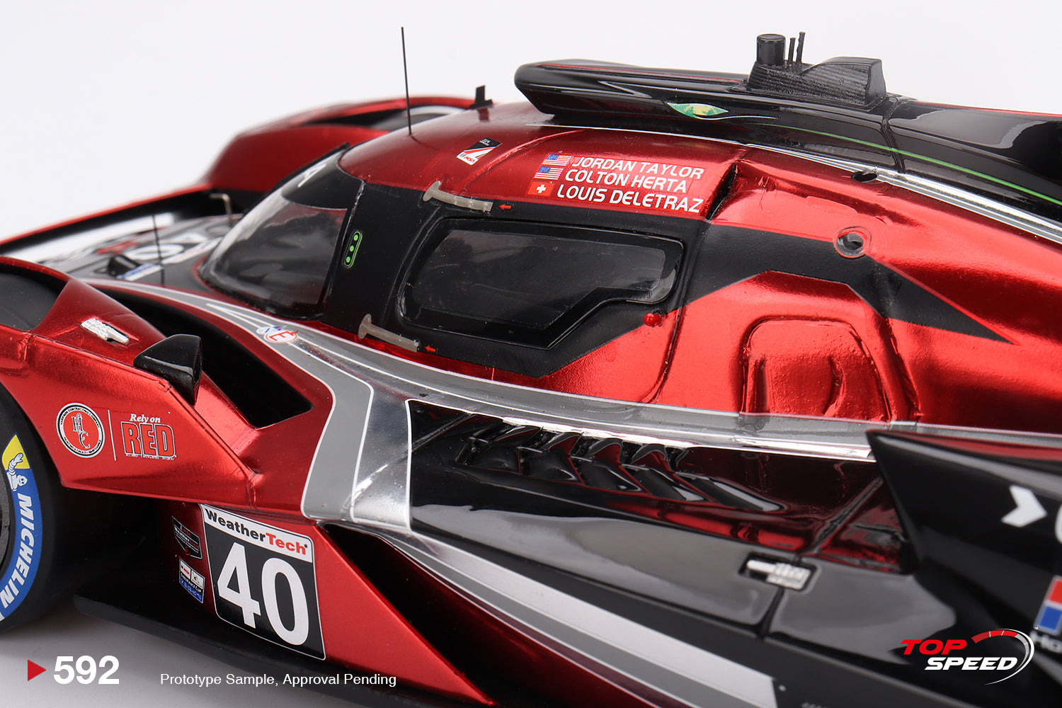 Preorder] Topspeed 1:18 Acura ARX-06 GTP #40 Wayne Taylor Racing