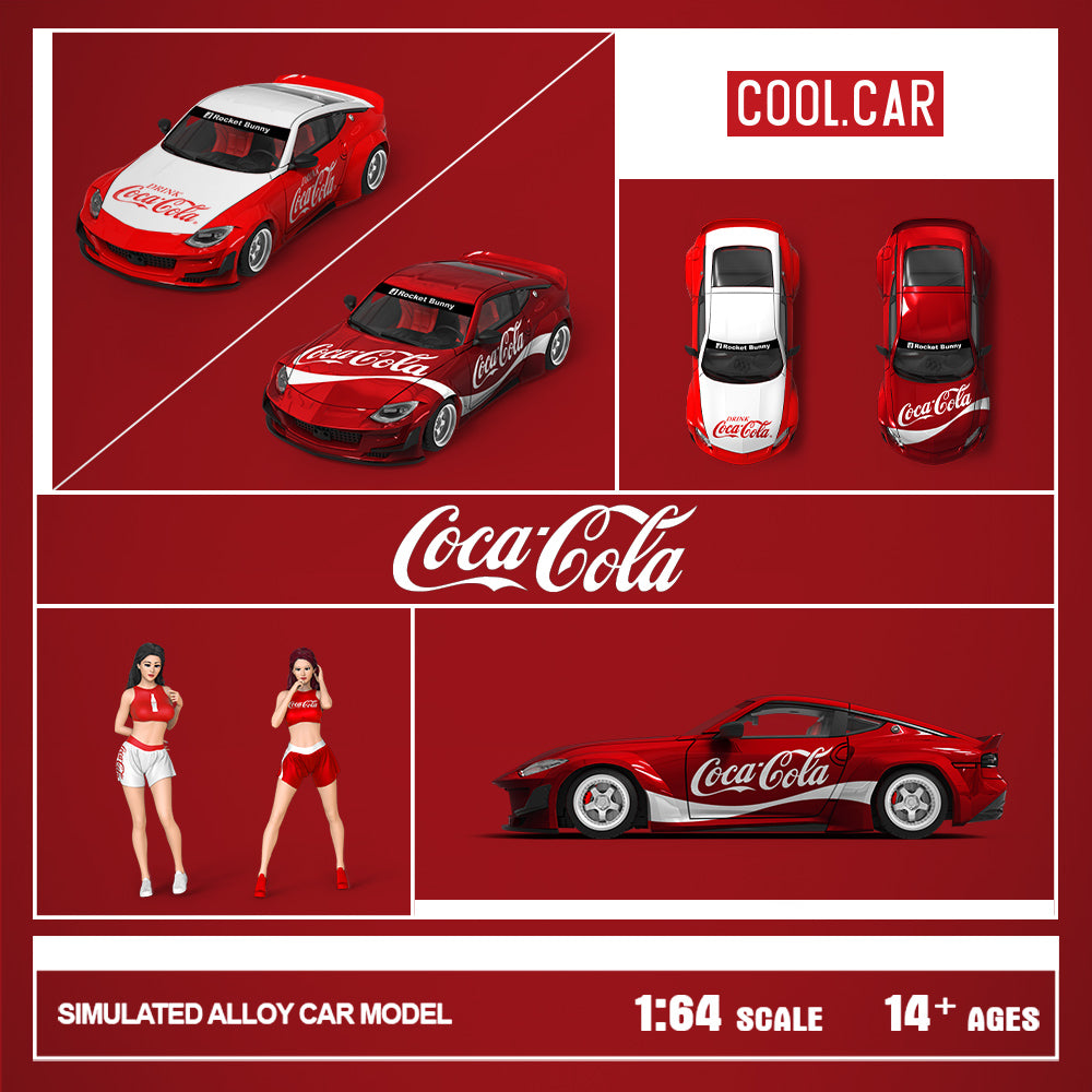 Cool Car 1:64 Nissan 400Z Coca Cola Livery (4 Versions) – Horizon