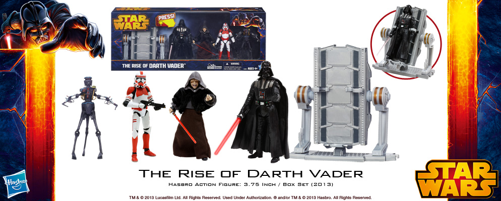 ダース・ベイダーの進化 2013年版 3.75インチボックスセット ダース