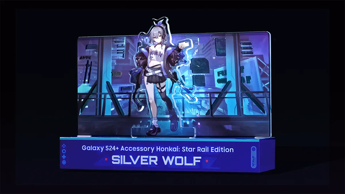 Unveiling the Epic Collaboration: Silver Wolf Samsung Galaxy S24+