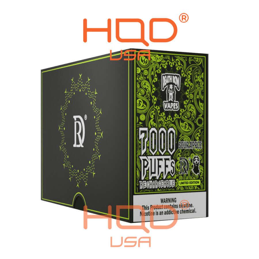Death Row Vapes by Snoop Dogg 7000 Disposable Vapes 5 Pct – HQD