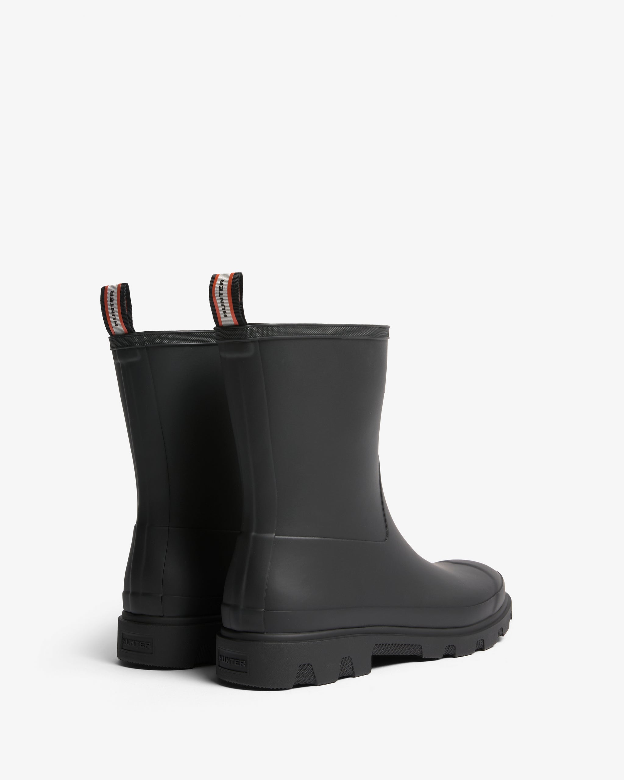 Hunter Boots Maison Kitsune X Hunter Unisex Downpour Short Black