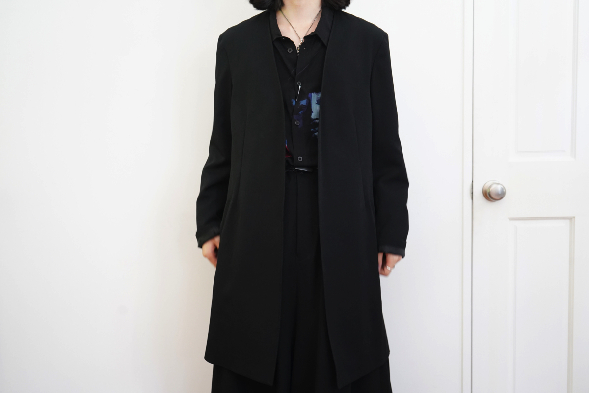 YOHJI YAMAMOTO No Collar Jacket | HUES 福岡セレクトショップ